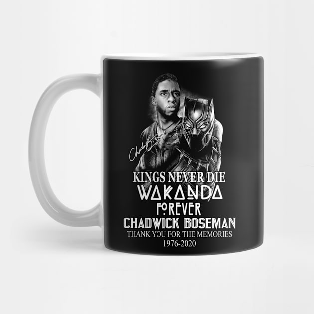 Kings Never Die Rip Chadwick Boseman - Wakanda Forever by Phuc Son R&T